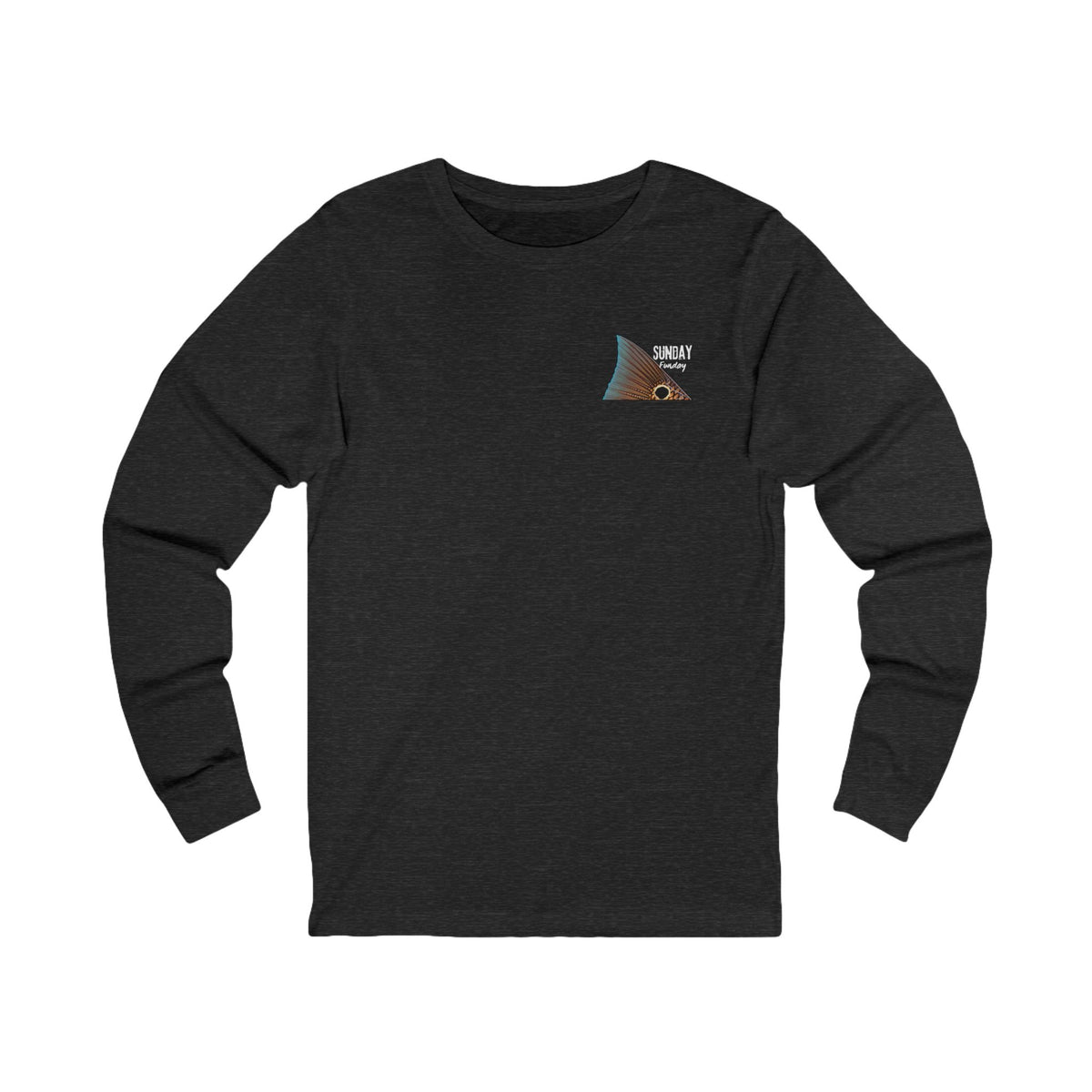 Coast Captain in Deep Texas Long Sleeve Tee | Coastal Nautical Map