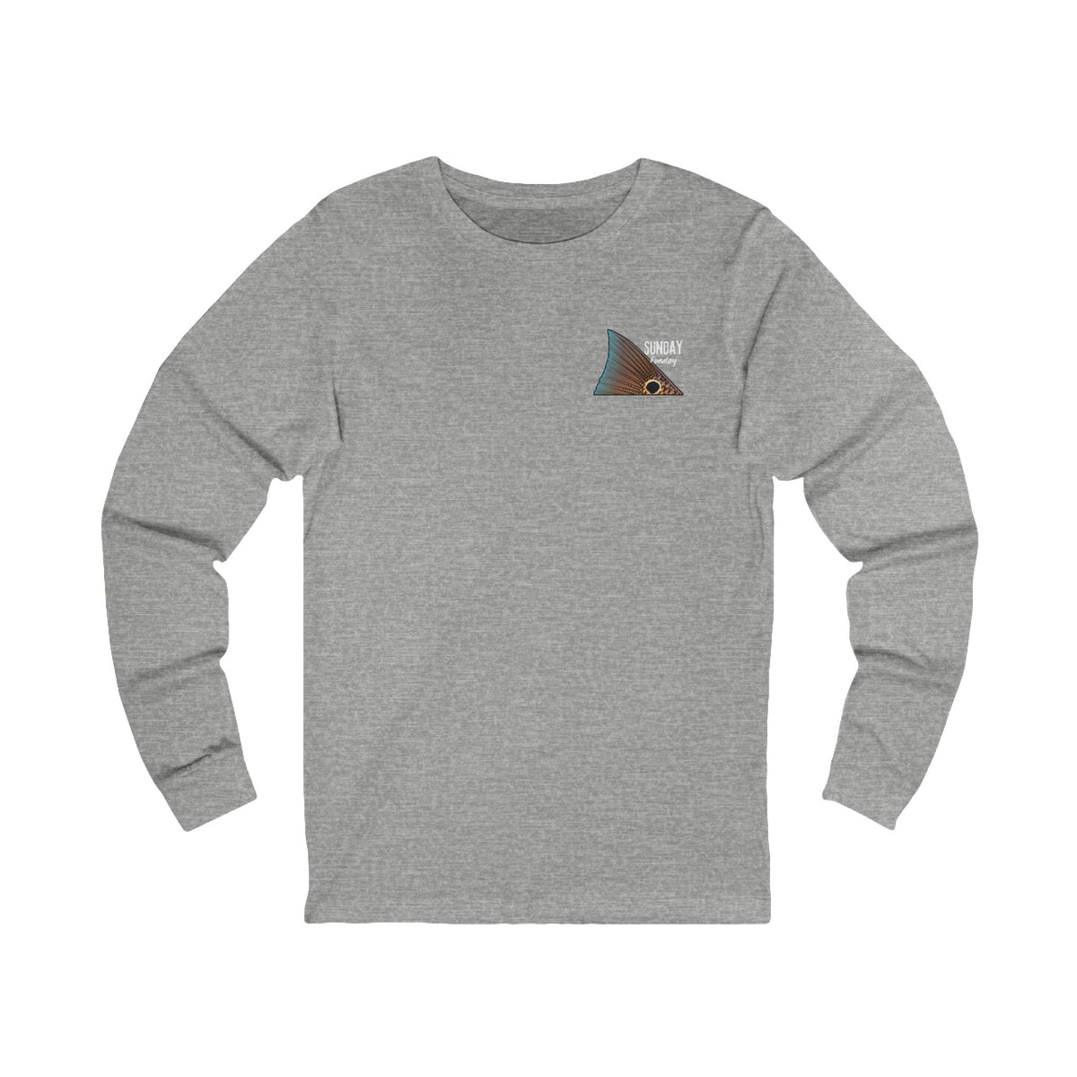 Coast Captain in Deep Texas Long Sleeve Tee | Coastal Nautical Map