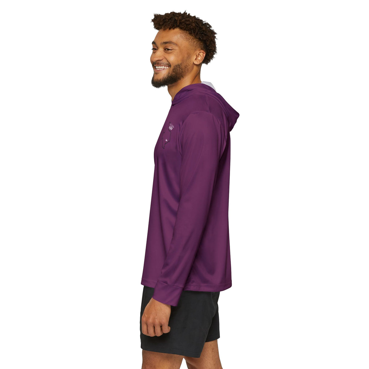 Can't Catch 'Em In Bed fish tail graphic Hoodie | Texas outline chest logo