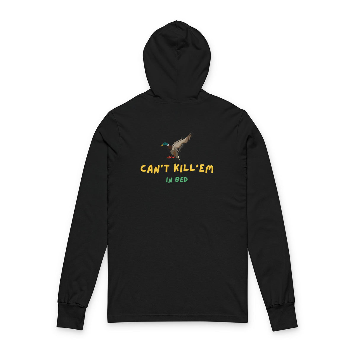 Unisex Hooded Long Sleeve Tee