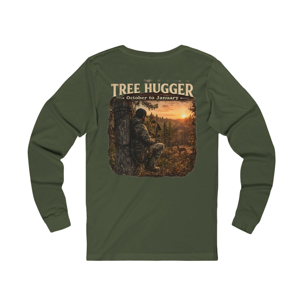 Copy of Seasonal tree hugger Long Sleeve Tee