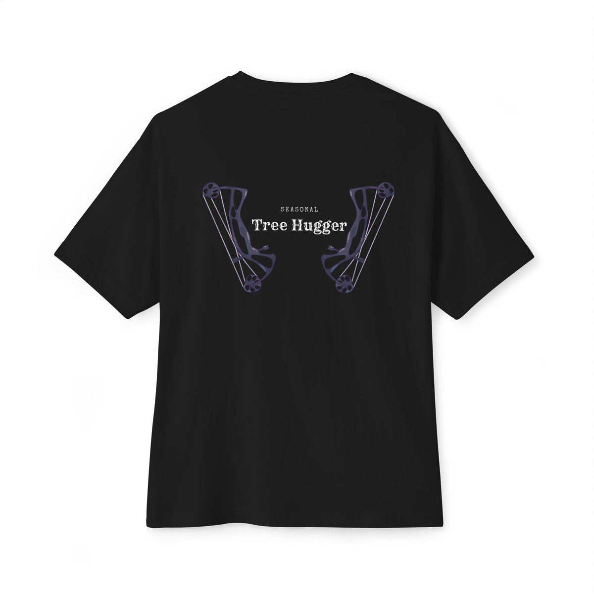Seasonal tree, hugger Oversized Boxy Tee