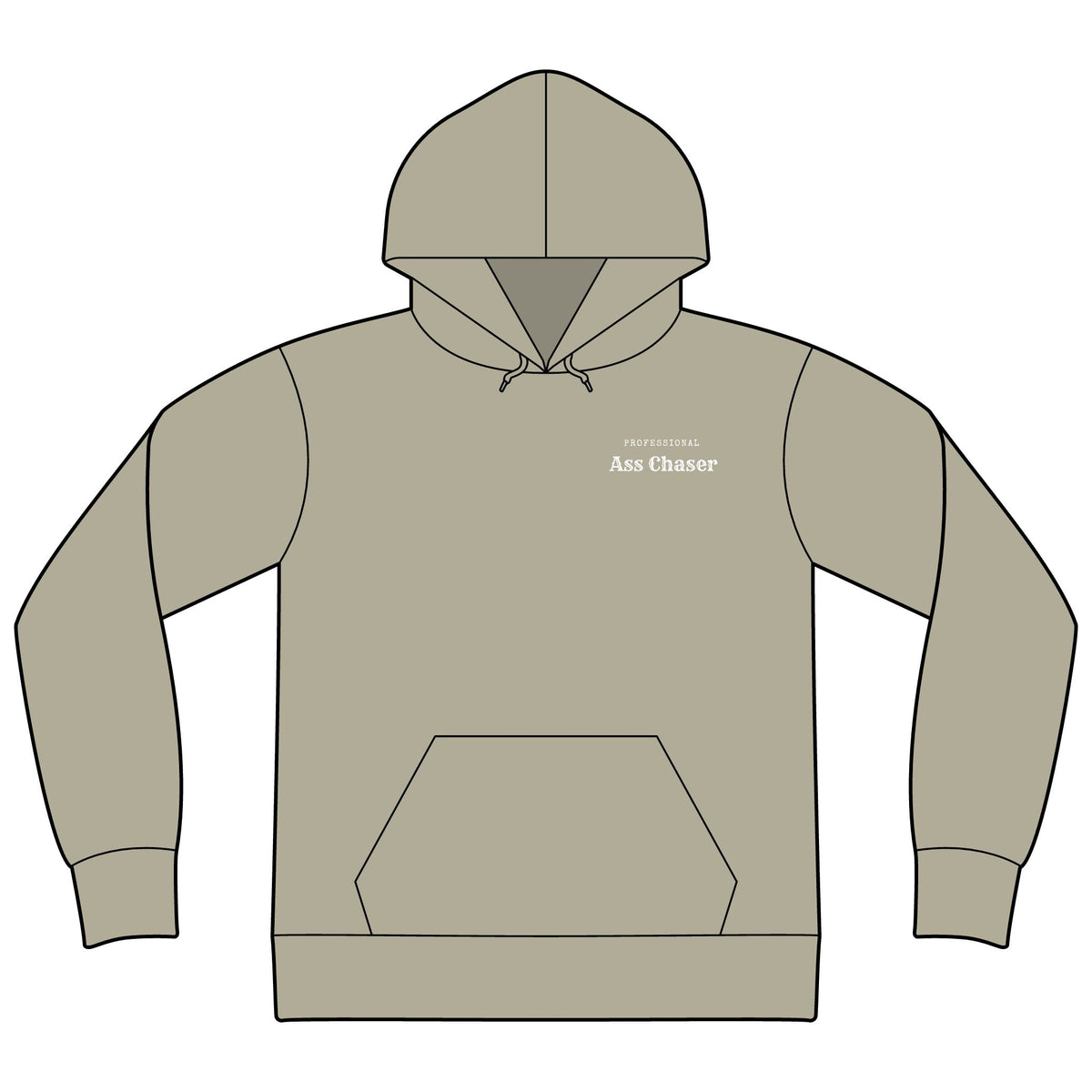 Professional ass chaser redfish hoodie