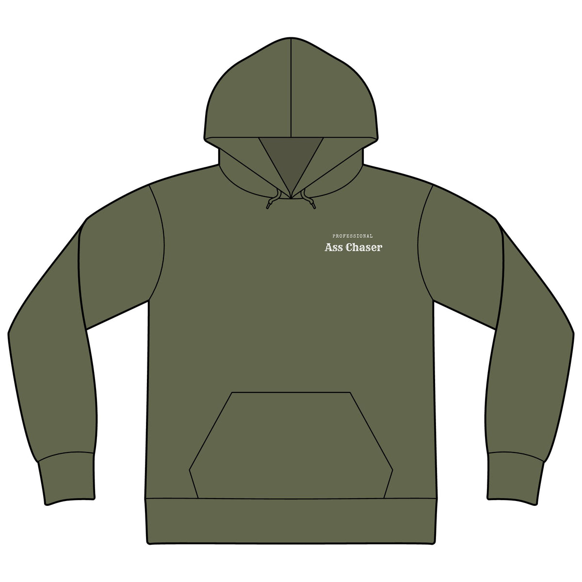 Professional ass chaser redfish hoodie
