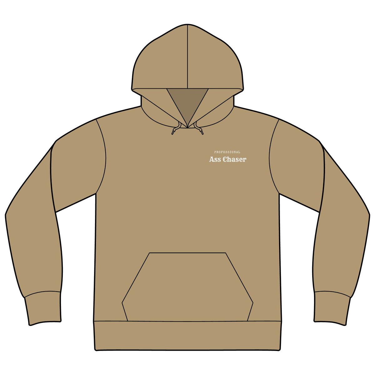 Professional ass chaser redfish hoodie
