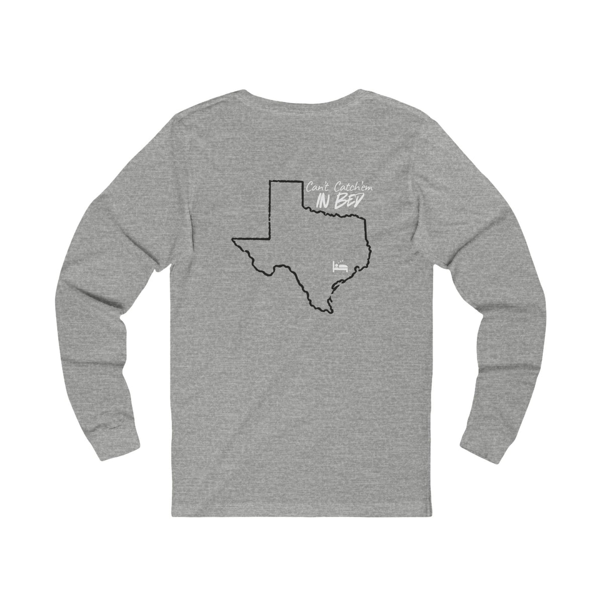 Coast Captain in Deep Texas Long Sleeve Tee | Coastal Nautical Map