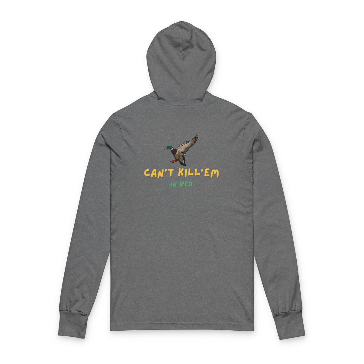 Unisex Hooded Long Sleeve Tee