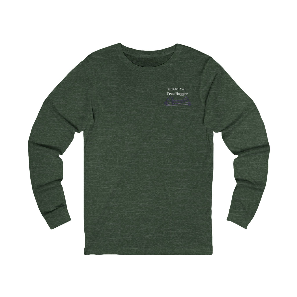 Seasonal tree hugger Long Sleeve Tee
