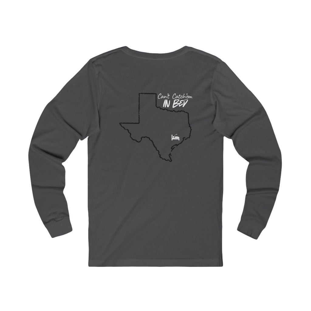 Coast Captain in Deep Texas Long Sleeve Tee | Coastal Nautical Map