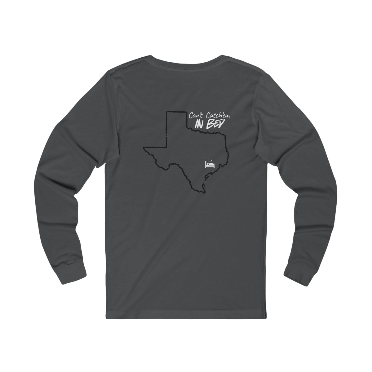 Coast Captain in Deep Texas Long Sleeve Tee | Coastal Nautical Map