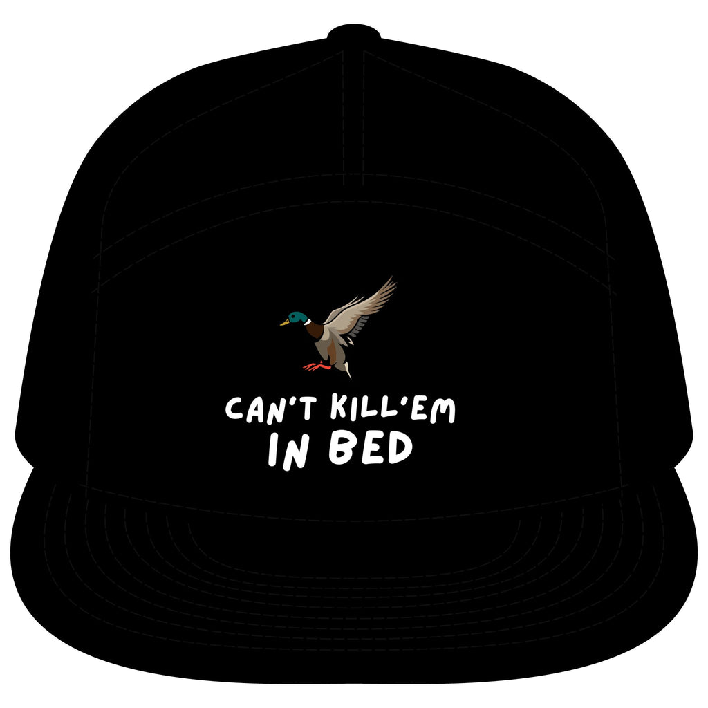 Can’t Kill’em in bed/Printed 7-Panel Trucker