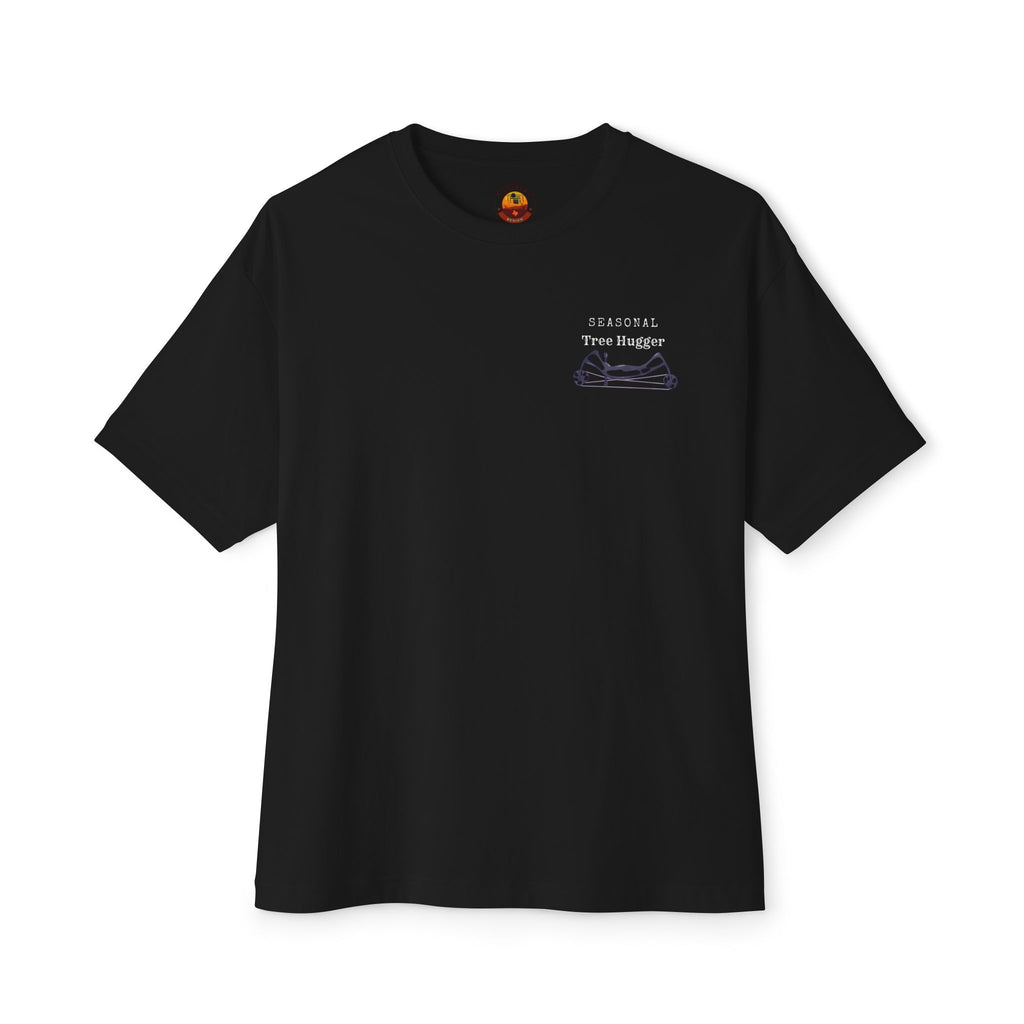 Seasonal tree, hugger Oversized Boxy Tee