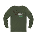 Sunday Funday  Duck hole | Long Sleeve Shirt with Bird Graphic