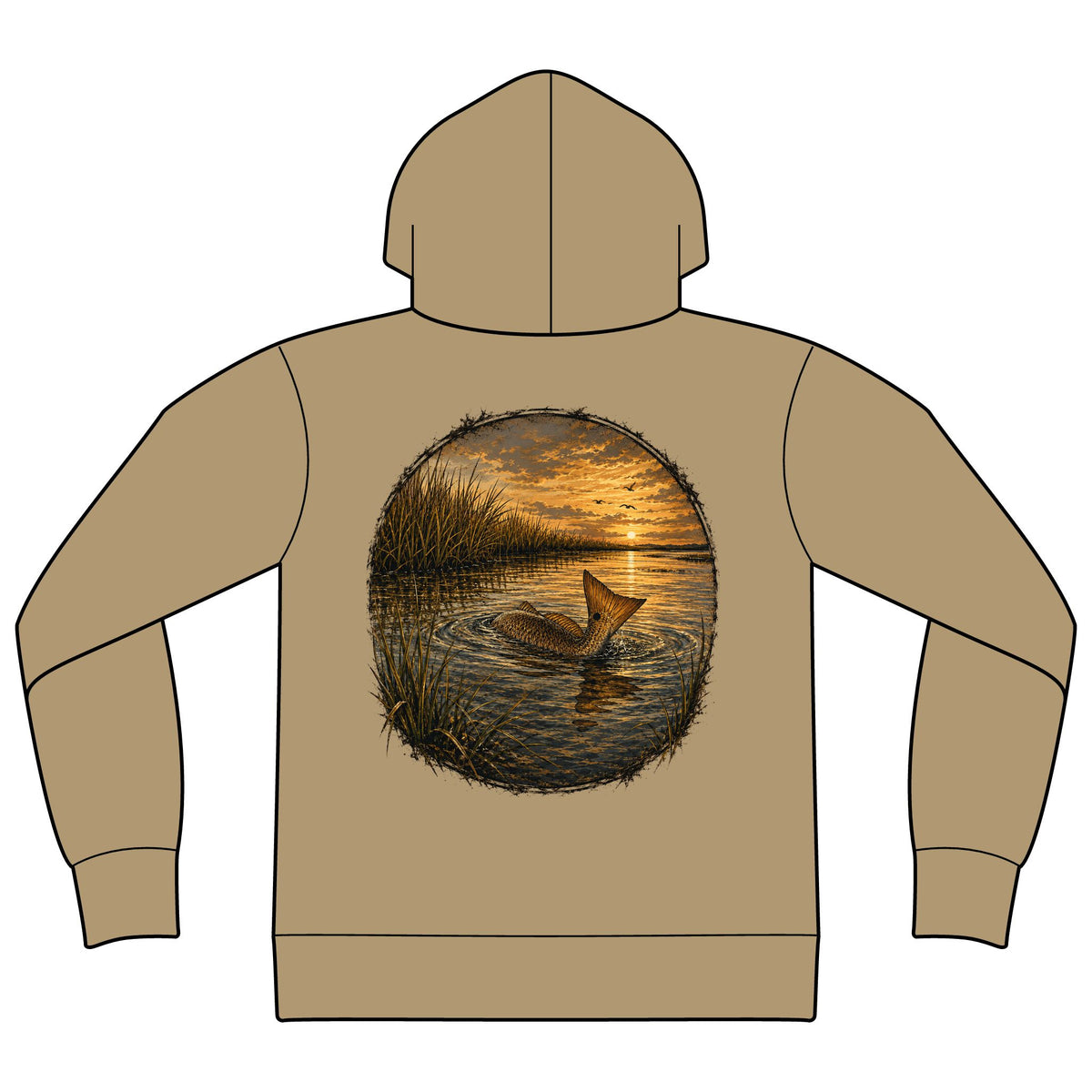 Professional ass chaser redfish hoodie