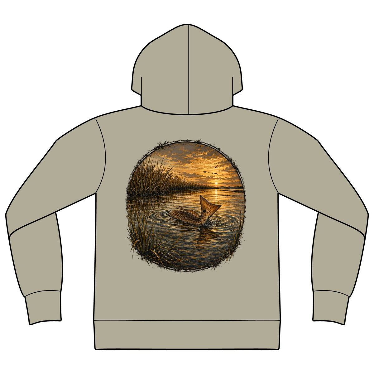 Professional ass chaser redfish hoodie