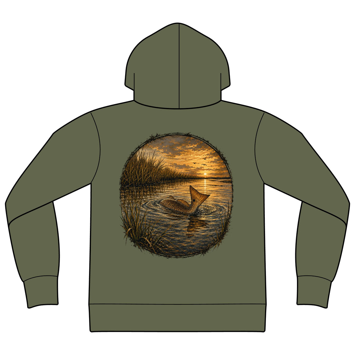 Professional ass chaser redfish hoodie
