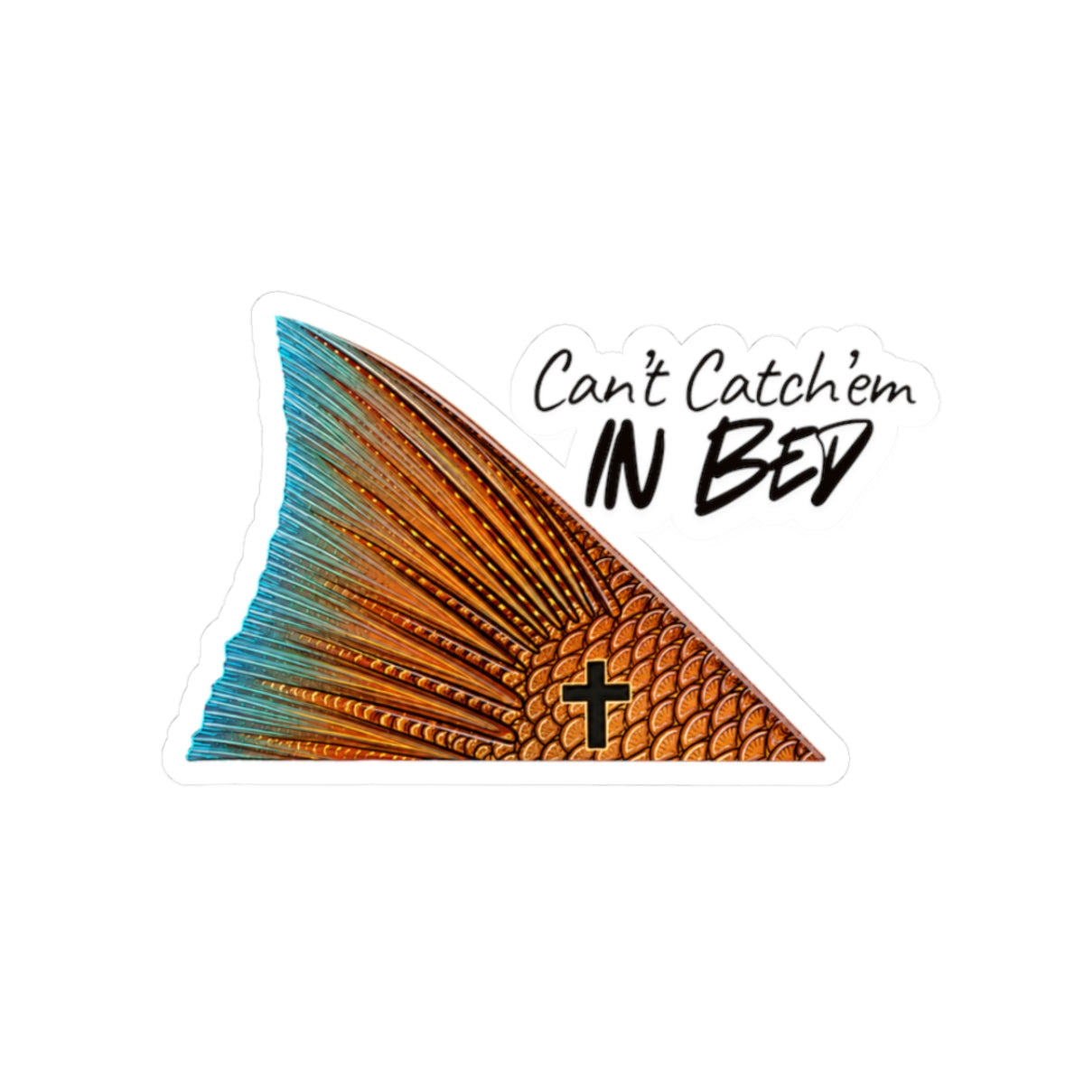 Can’t Catch’em in bed Stickers