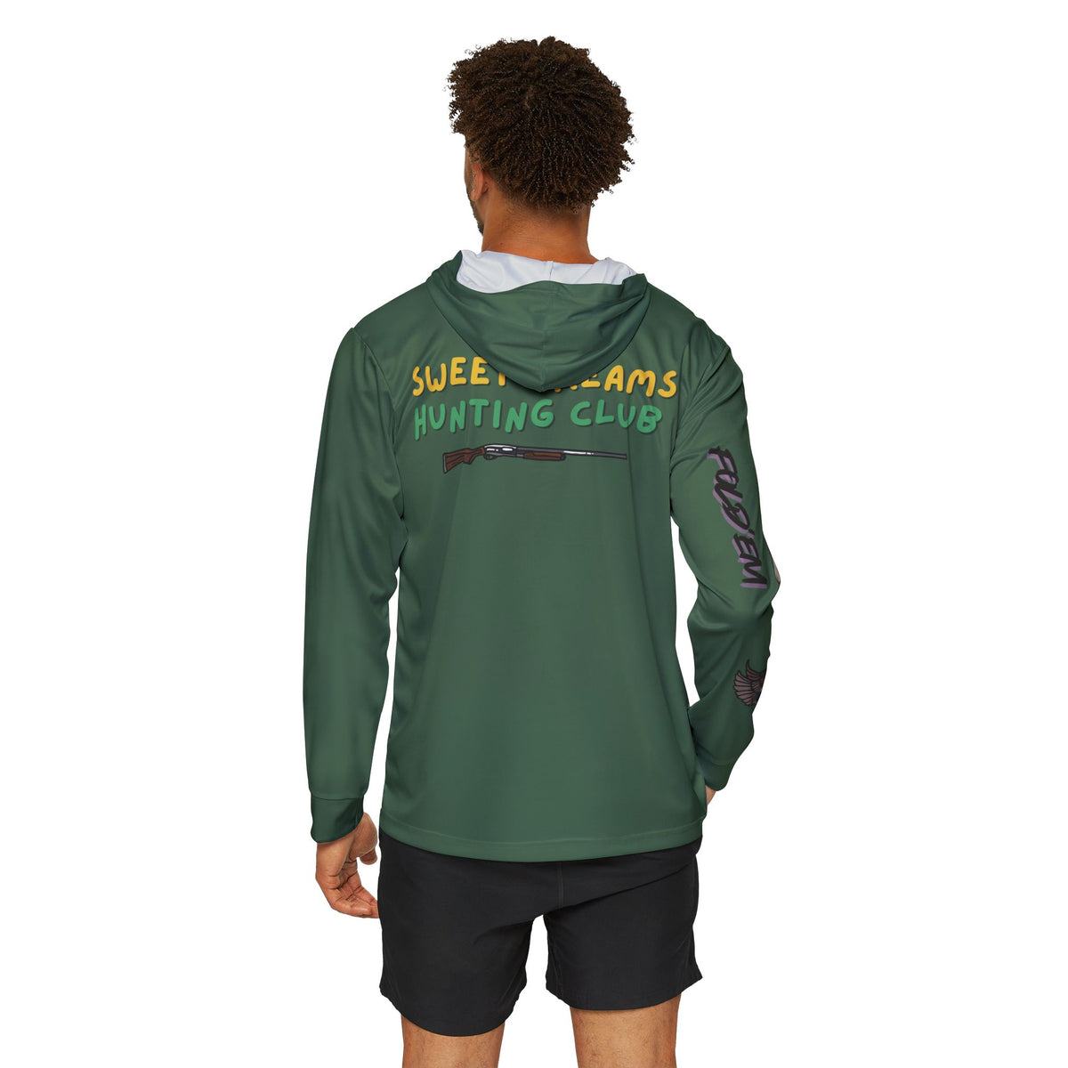 Sweet Dreams Hunting Club Hoodie | Green Hunting Graphic Hoodie