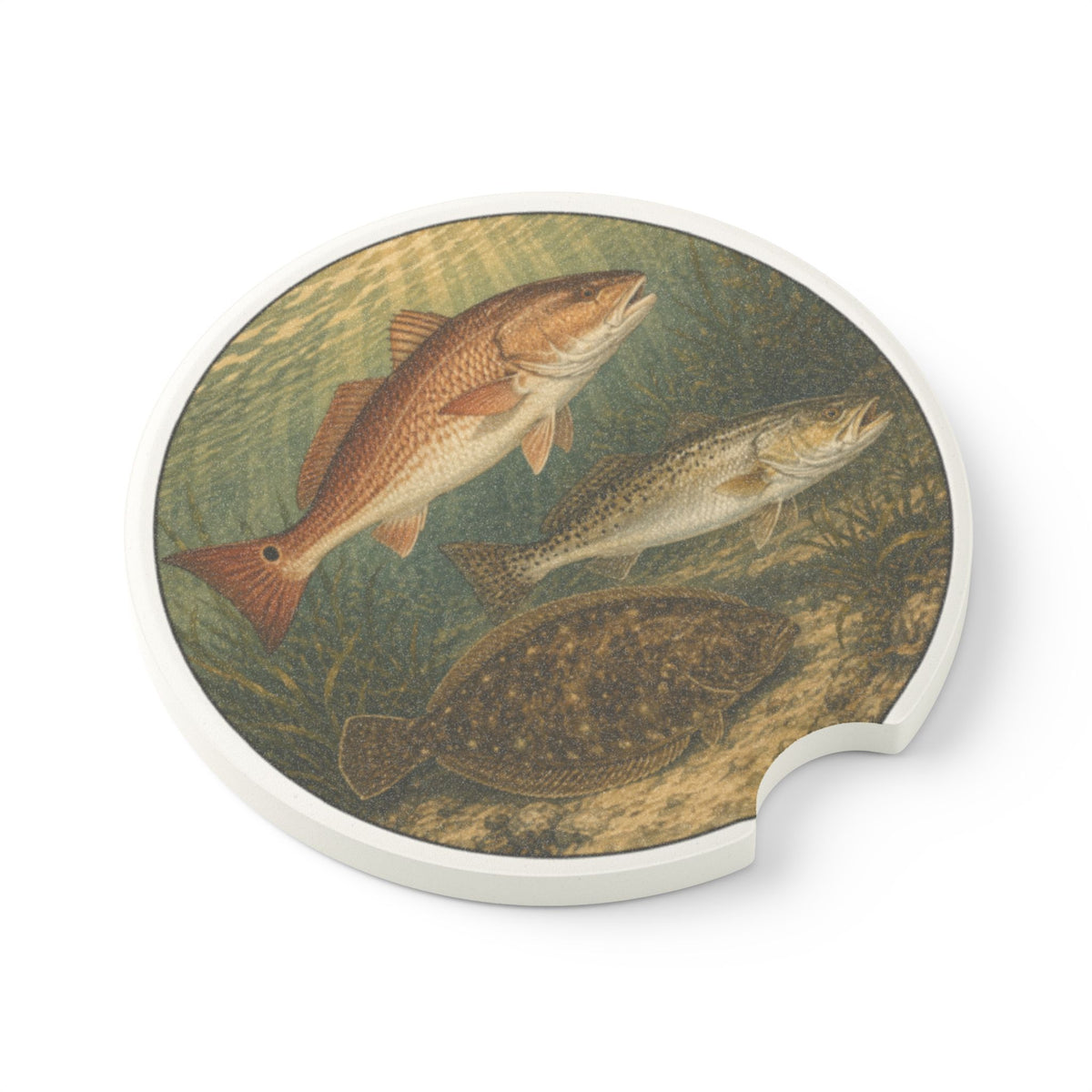 Soapstone Car Coaster