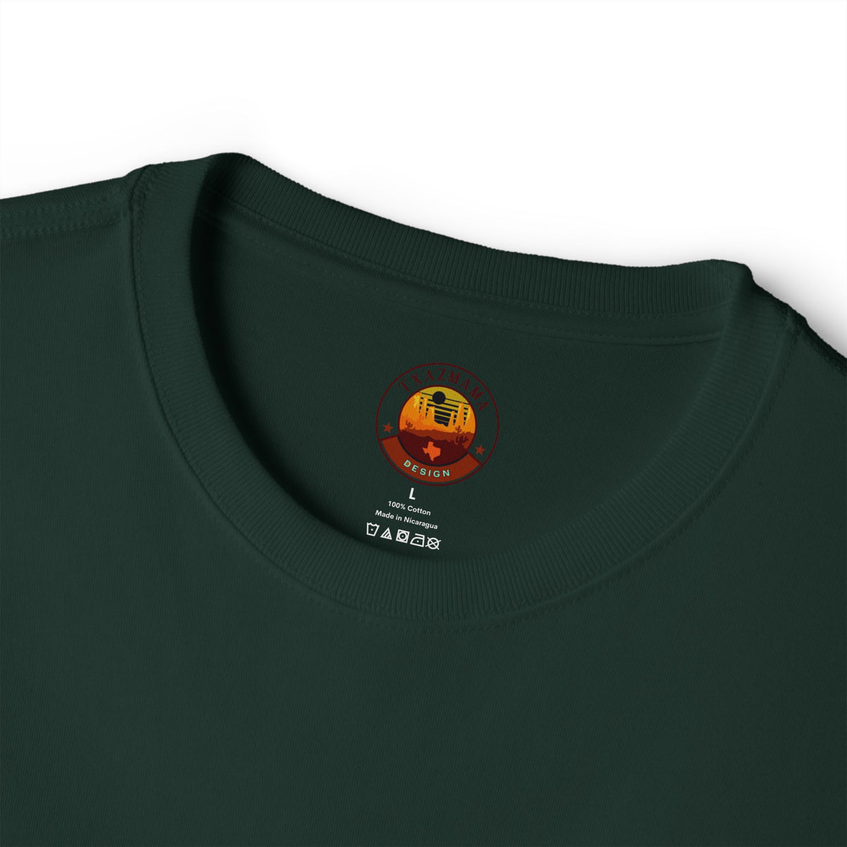 Seasonal tree, hugger Oversized Boxy Tee
