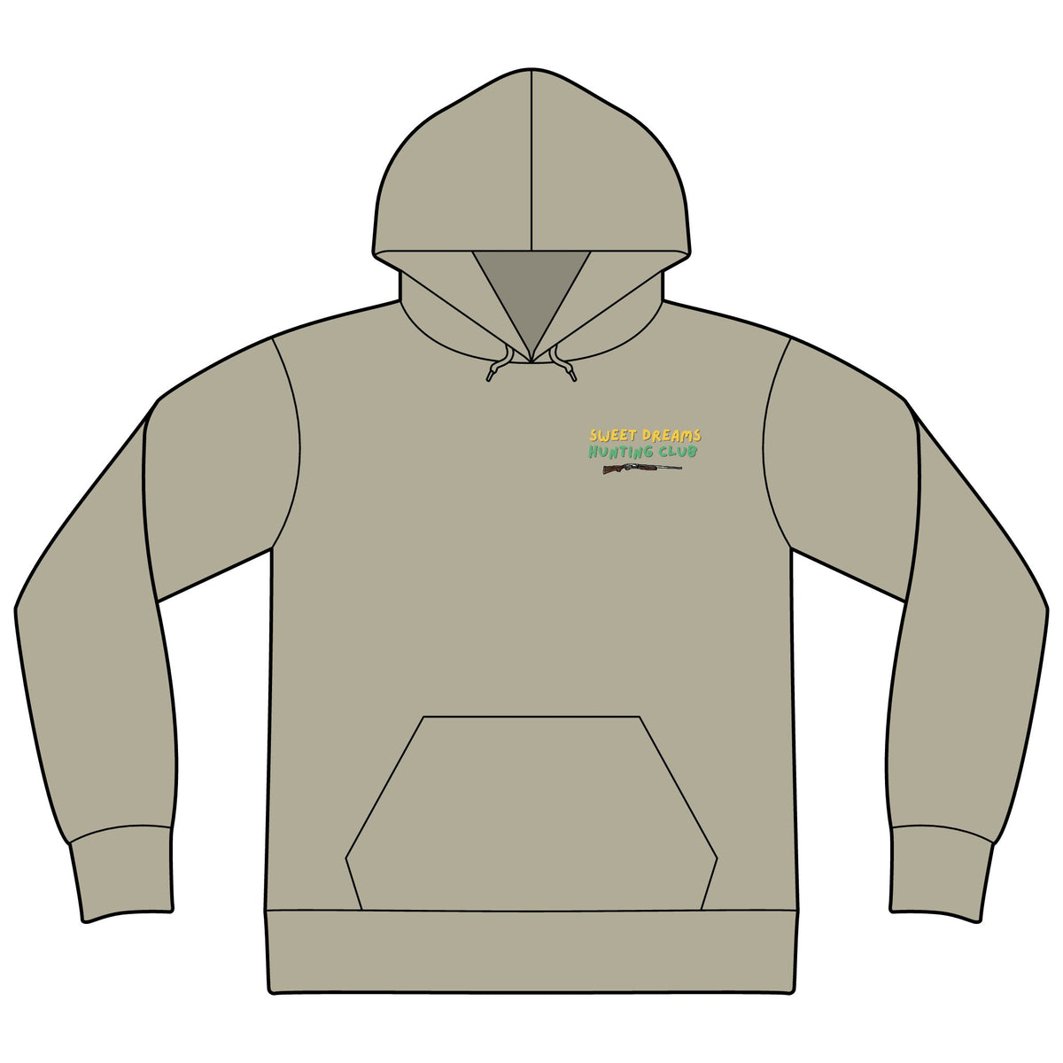 Sweet dreams hunting club hoodie