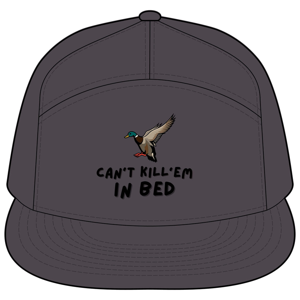 Can’t Kill’em in bed/Printed 7-Panel Trucker
